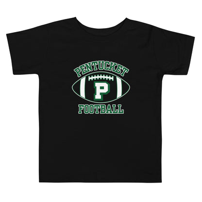 Performance | Toddler T-Shirt | Pentucket Youth Football and Cheer | Varsity Badge Logo