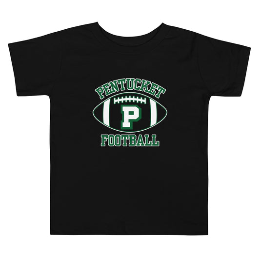 Performance | Toddler T-Shirt | Pentucket Youth Football and Cheer | Varsity Badge Logo
