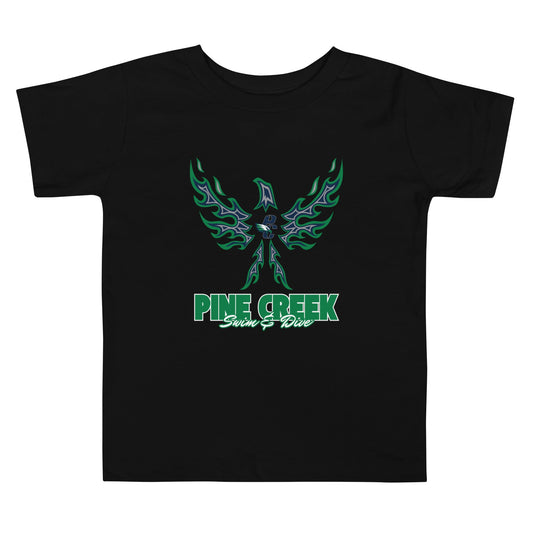 Performance | Toddler T-Shirt | PINE CREEK SWIM & DIVE | '24 Logo