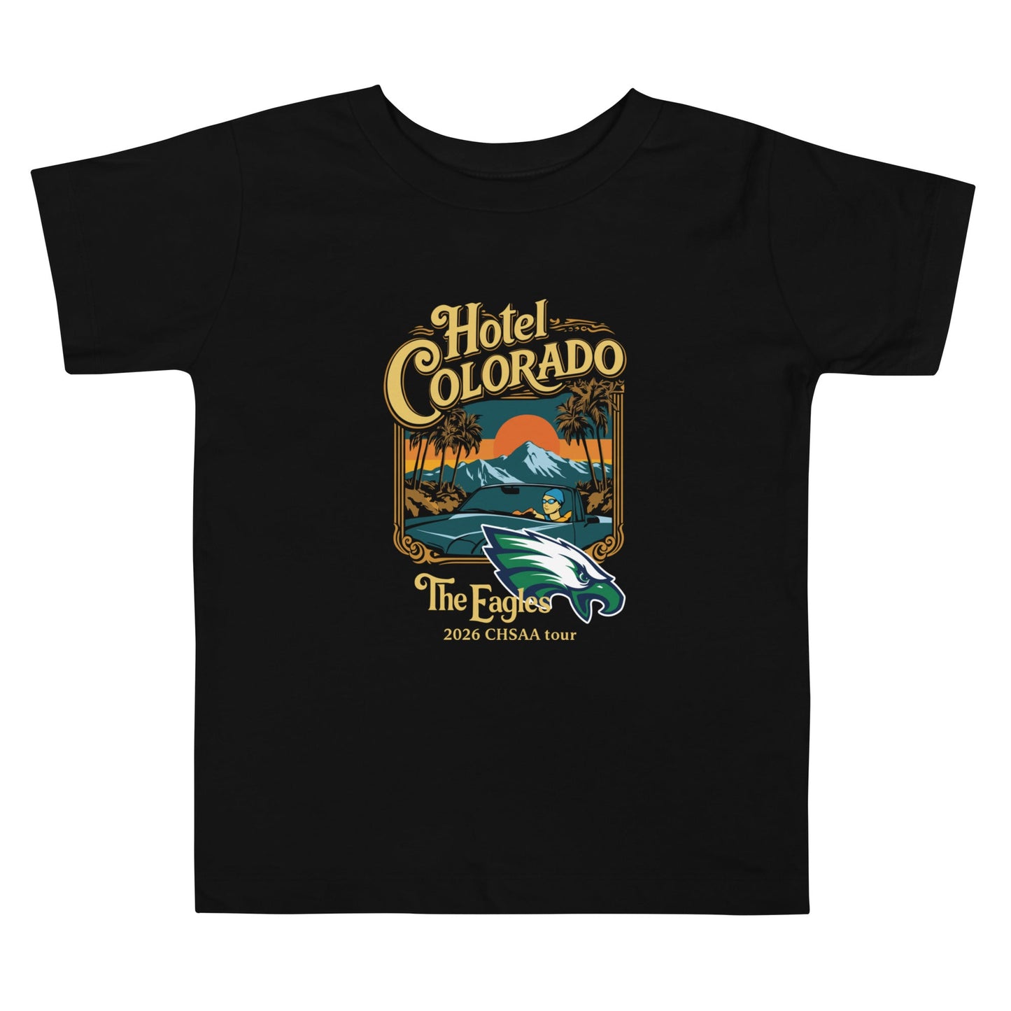 Performance | Toddler T-Shirt | PINE CREEK SWIM & DIVE | Hotel Colorado Logo