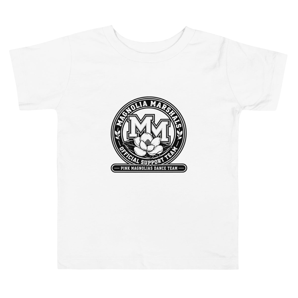 Performance | Toddler T-Shirt | Pink Magnolias Dance | Emblem Logo