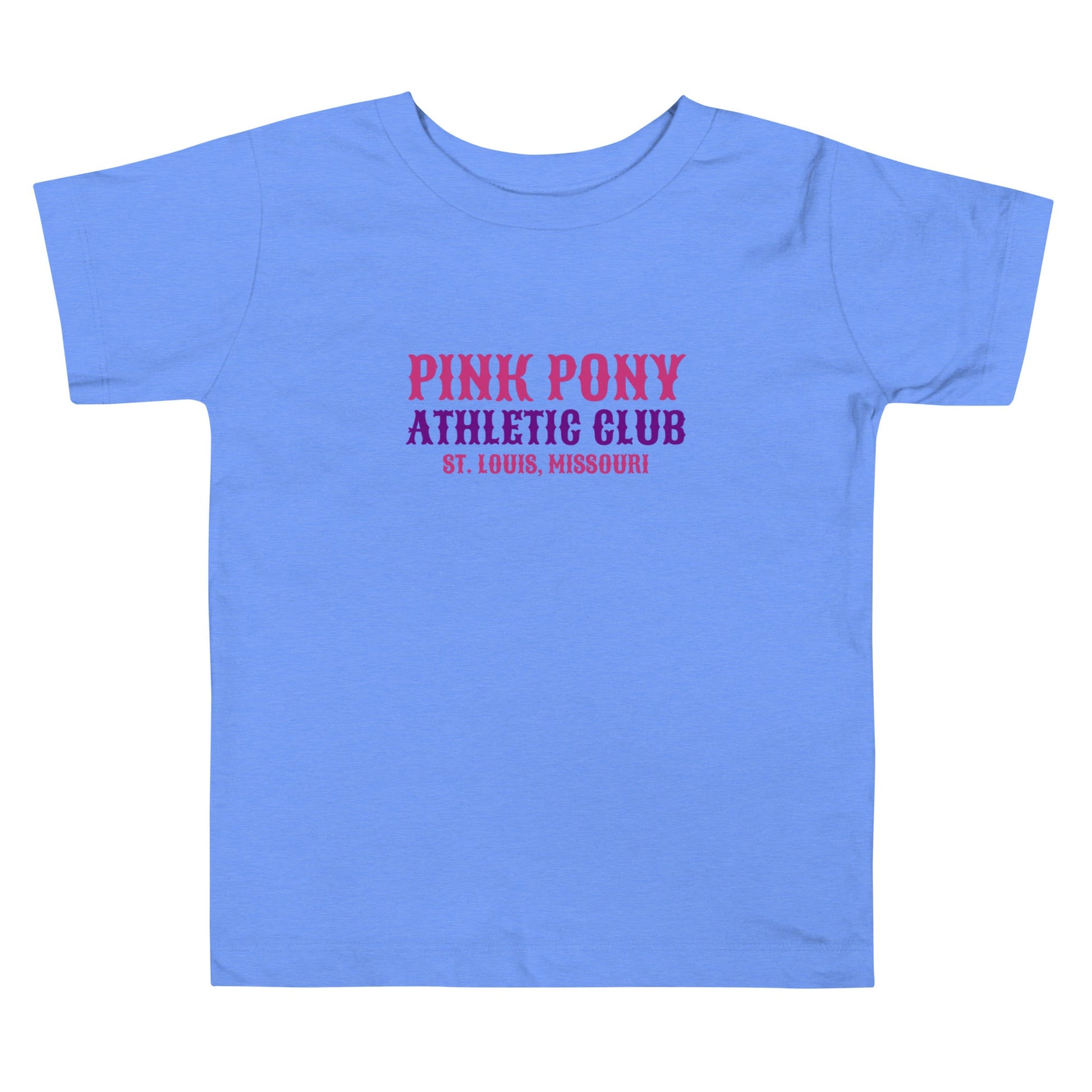 Performance | Toddler T-Shirt | Pink Pony Athletic Club | Athletic Wordmark Logo