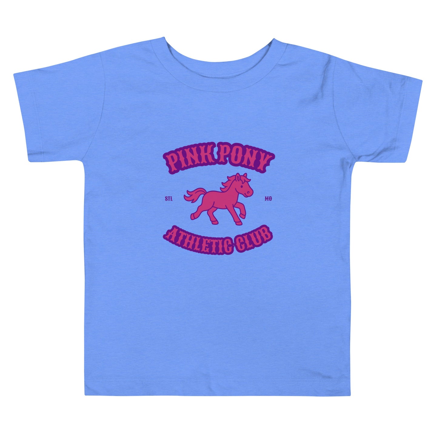 Performance | Toddler T-Shirt | Pink Pony Athletic Club | Crest Logo