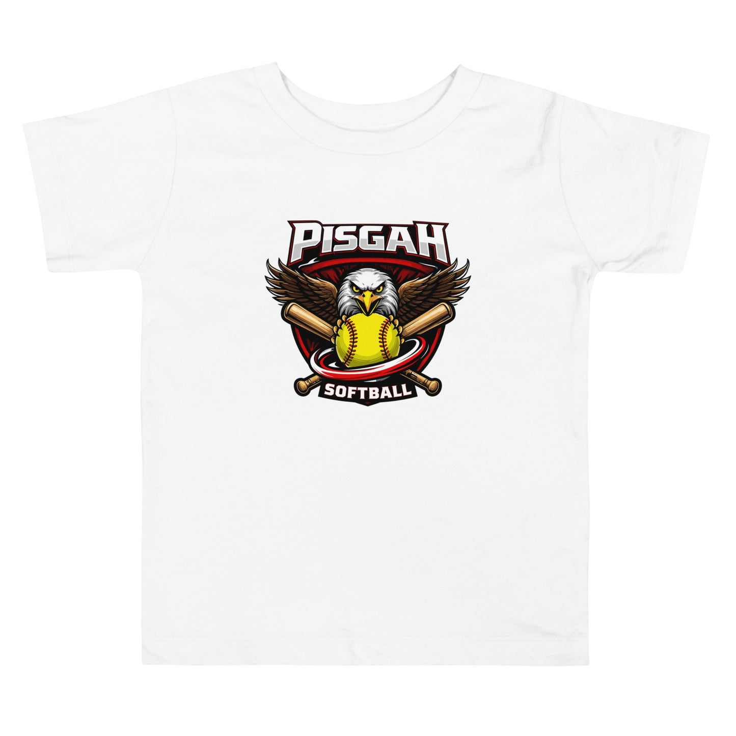 Performance | Toddler T-Shirt | Pisgah Rec League | Eagle Softball Logo