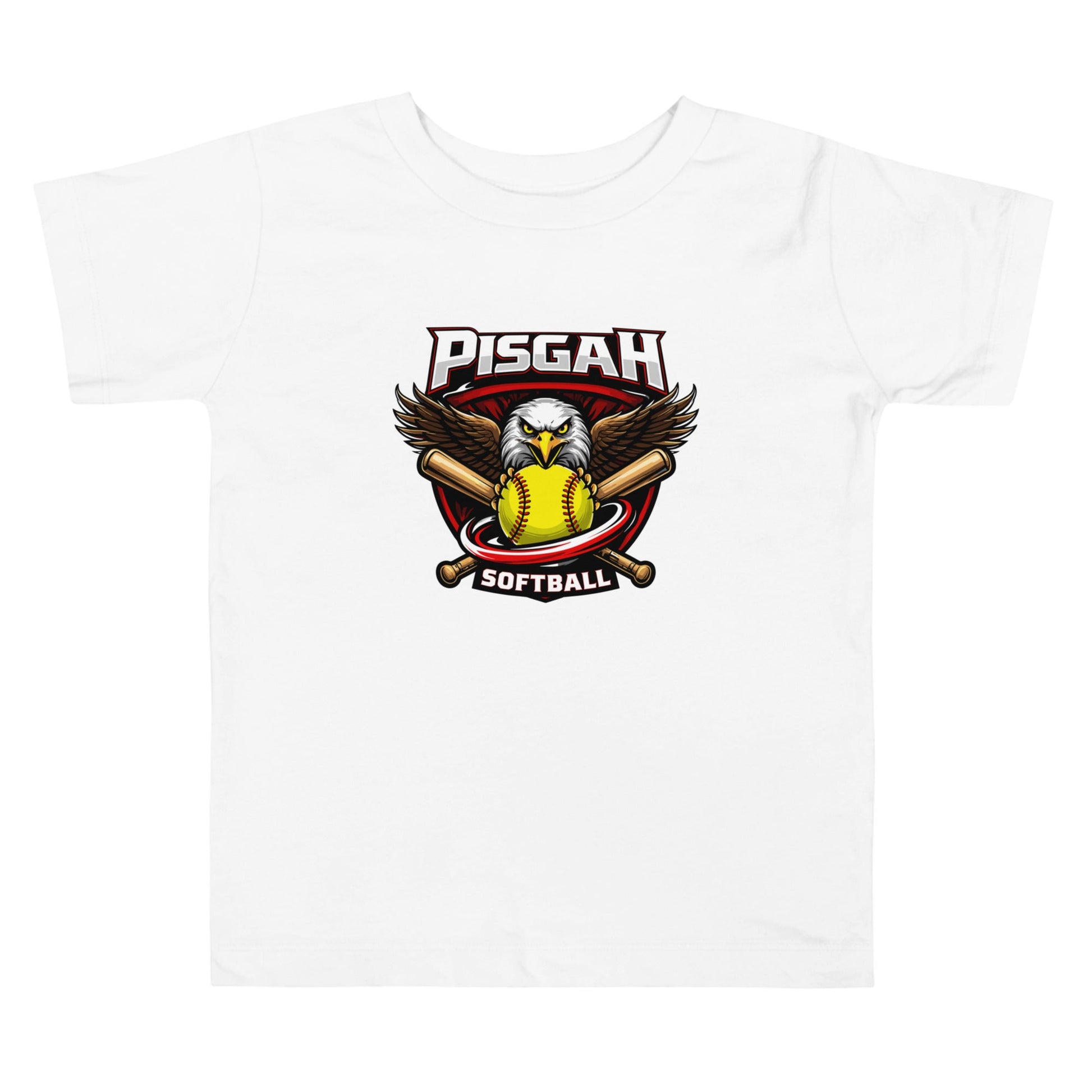 Performance | Toddler T-Shirt | Pisgah Rec League | Eagle Softball Logo