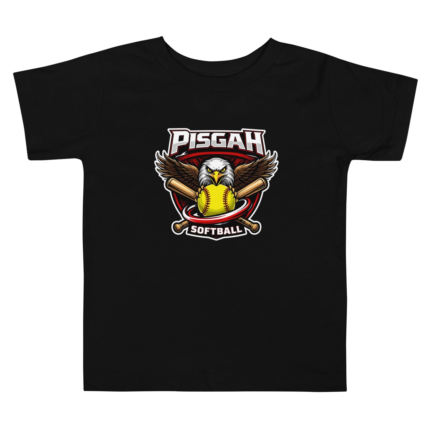 Performance | Toddler T-Shirt | Pisgah Rec League | Eagle Softball Logo