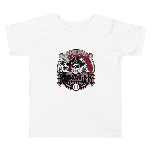 Performance | Toddler T-Shirt | Port City Pirates | Emblem Logo