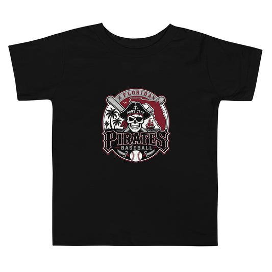 Performance | Toddler T-Shirt | Port City Pirates | Emblem Logo