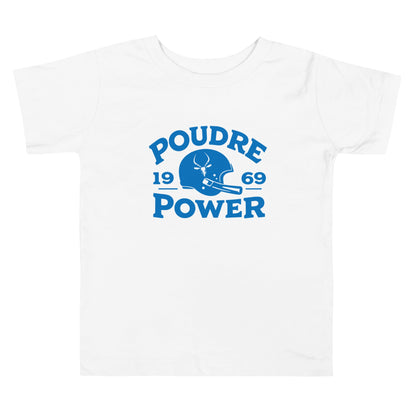 Performance | Toddler T-Shirt | Poudre Football | Crest Logo