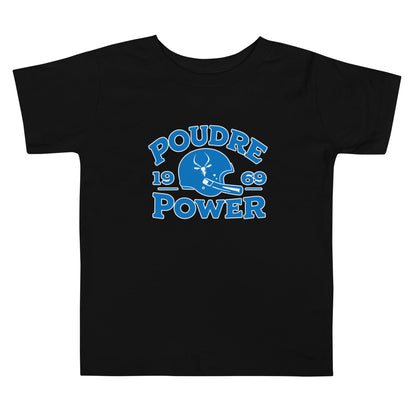 Performance | Toddler T-Shirt | Poudre Football | Crest Logo