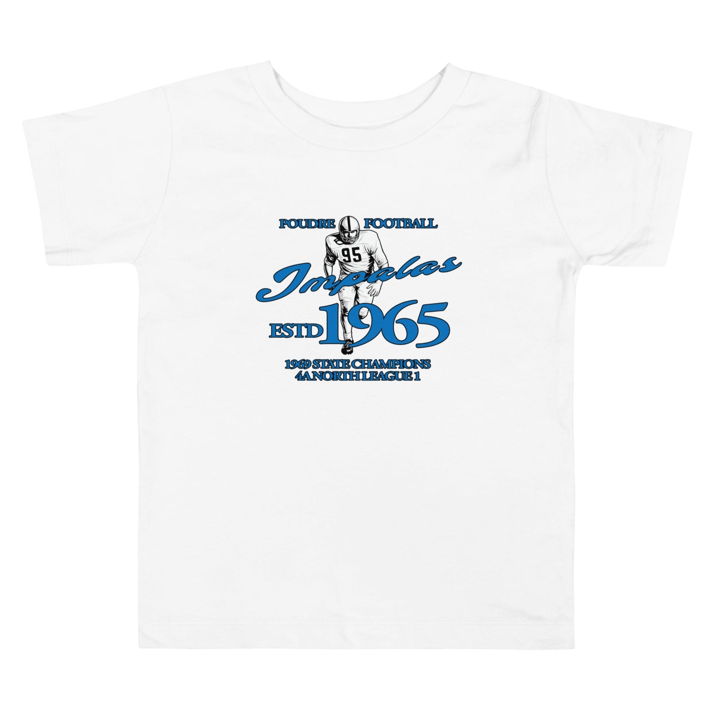 Performance | Toddler T-Shirt | Poudre Football | Dynasty Athletics Logo