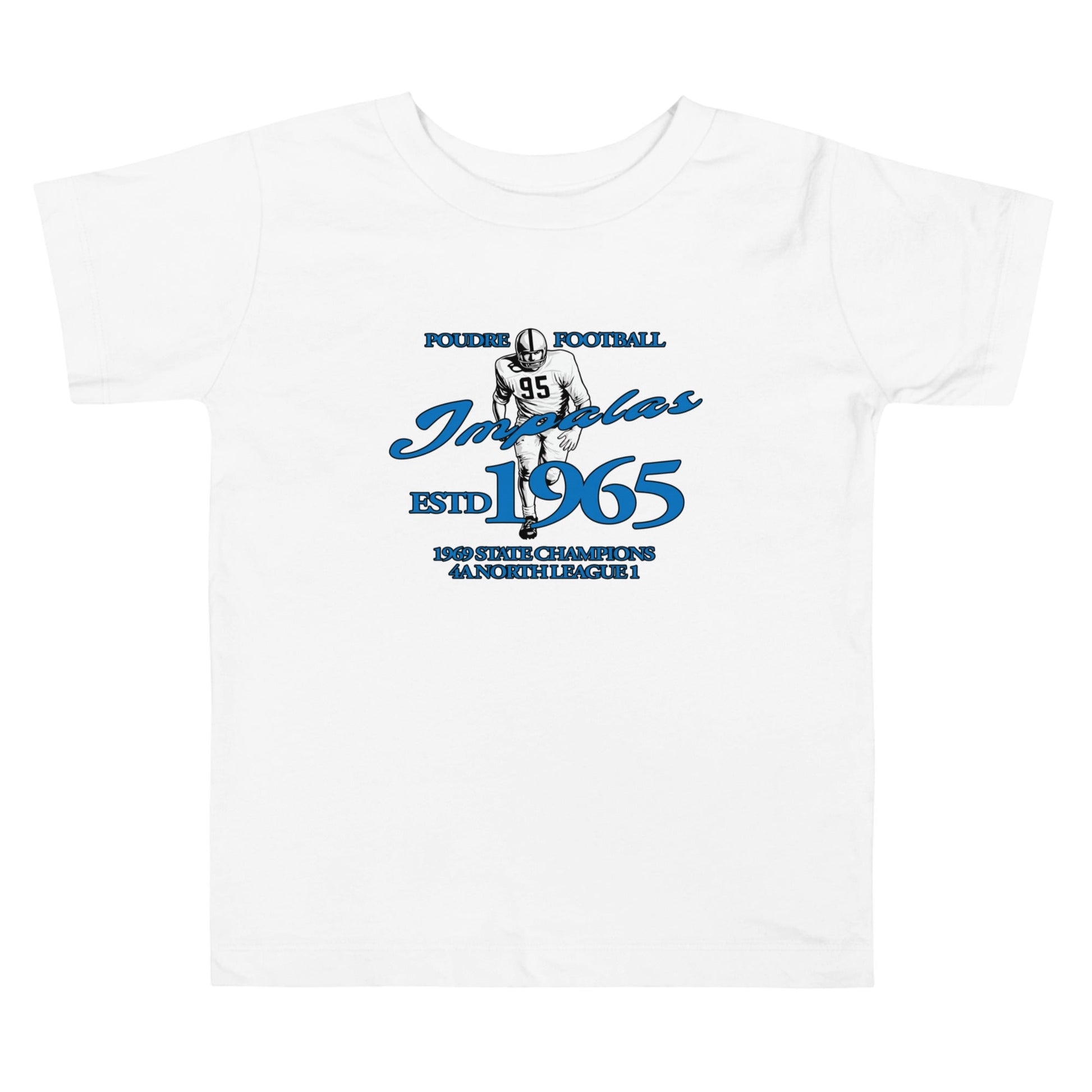 Performance | Toddler T-Shirt | Poudre Football | Dynasty Athletics Logo