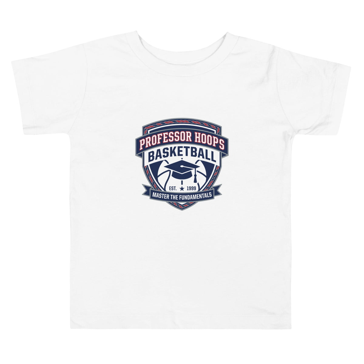 Performance | Toddler T-Shirt | Professor Hoops Basketball | Crest Logo