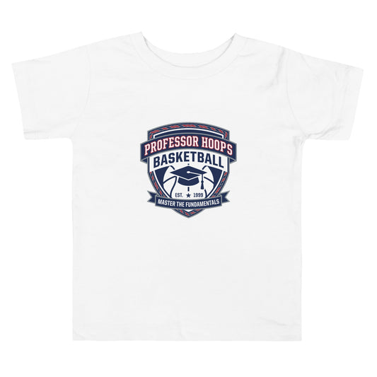 Performance | Toddler T-Shirt | Professor Hoops Basketball | Crest Logo