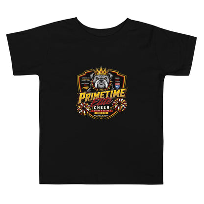 Performance | Toddler T-Shirt | PTE Bulldog Cheer | Shield Logo