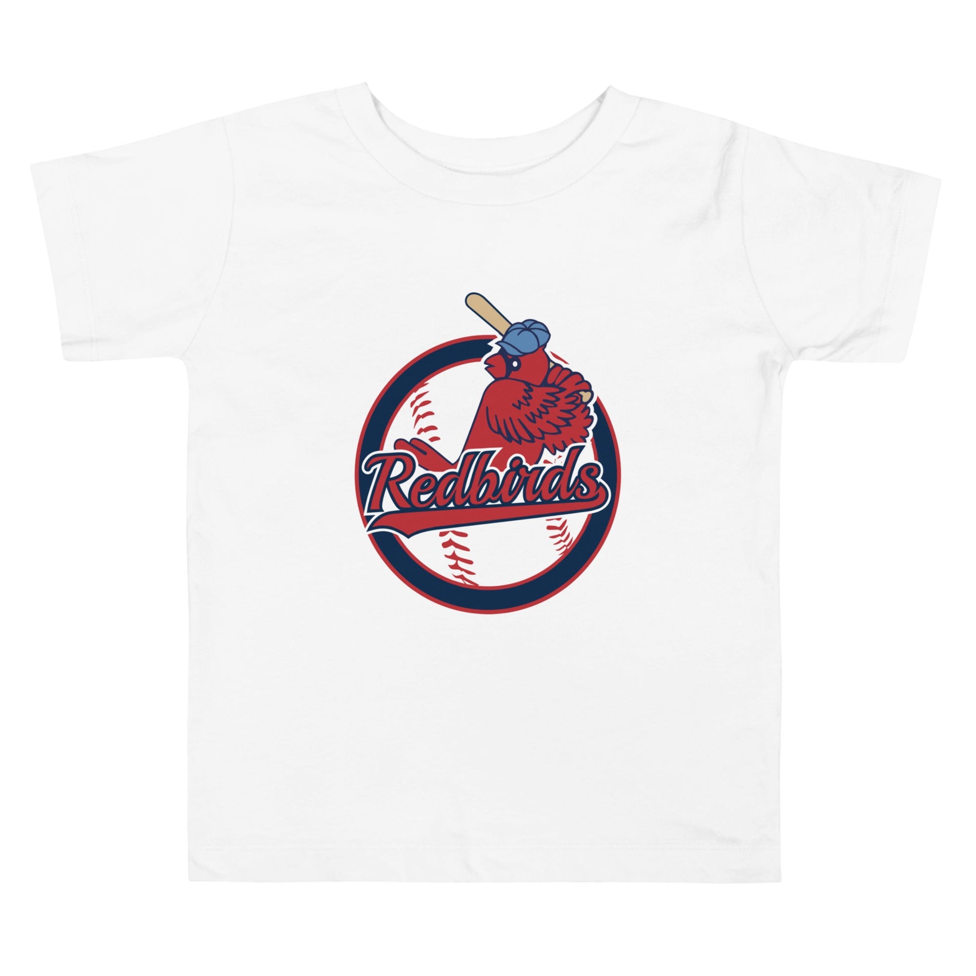 Performance | Toddler T-Shirt | Redbirds | Vintage Badge Logo