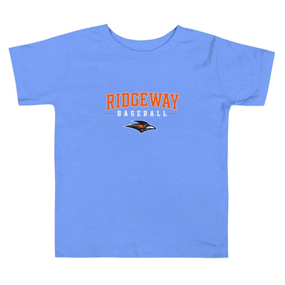 Performance | Toddler T-Shirt | Ridgeway High School Baseball | Emblem Logo