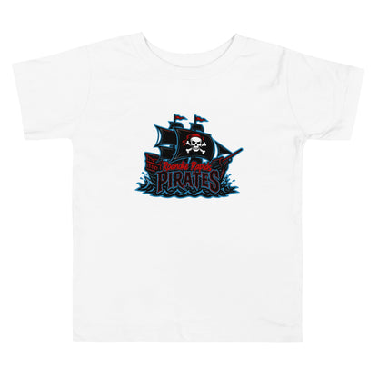 Performance | Toddler T-Shirt | Roanoke Rapids Pirates | Black Sail Battlers Logo