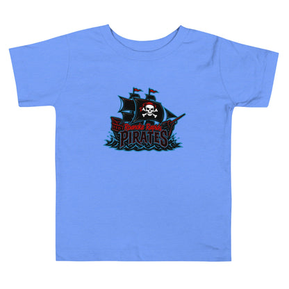 Performance | Toddler T-Shirt | Roanoke Rapids Pirates | Black Sail Battlers Logo