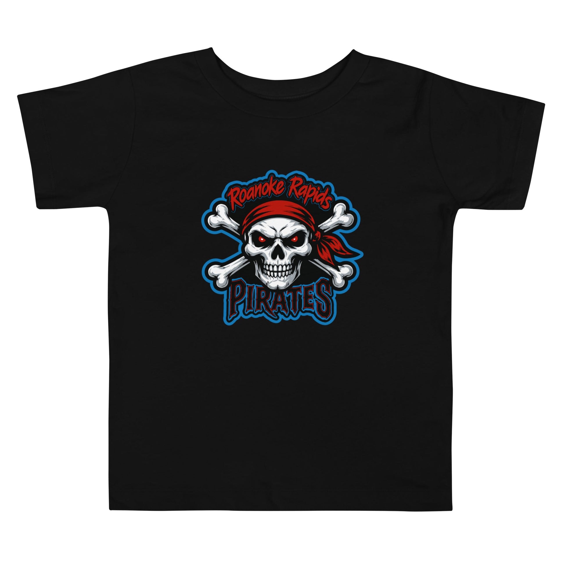 Performance | Toddler T-Shirt | Roanoke Rapids Pirates | River Raiders Logo