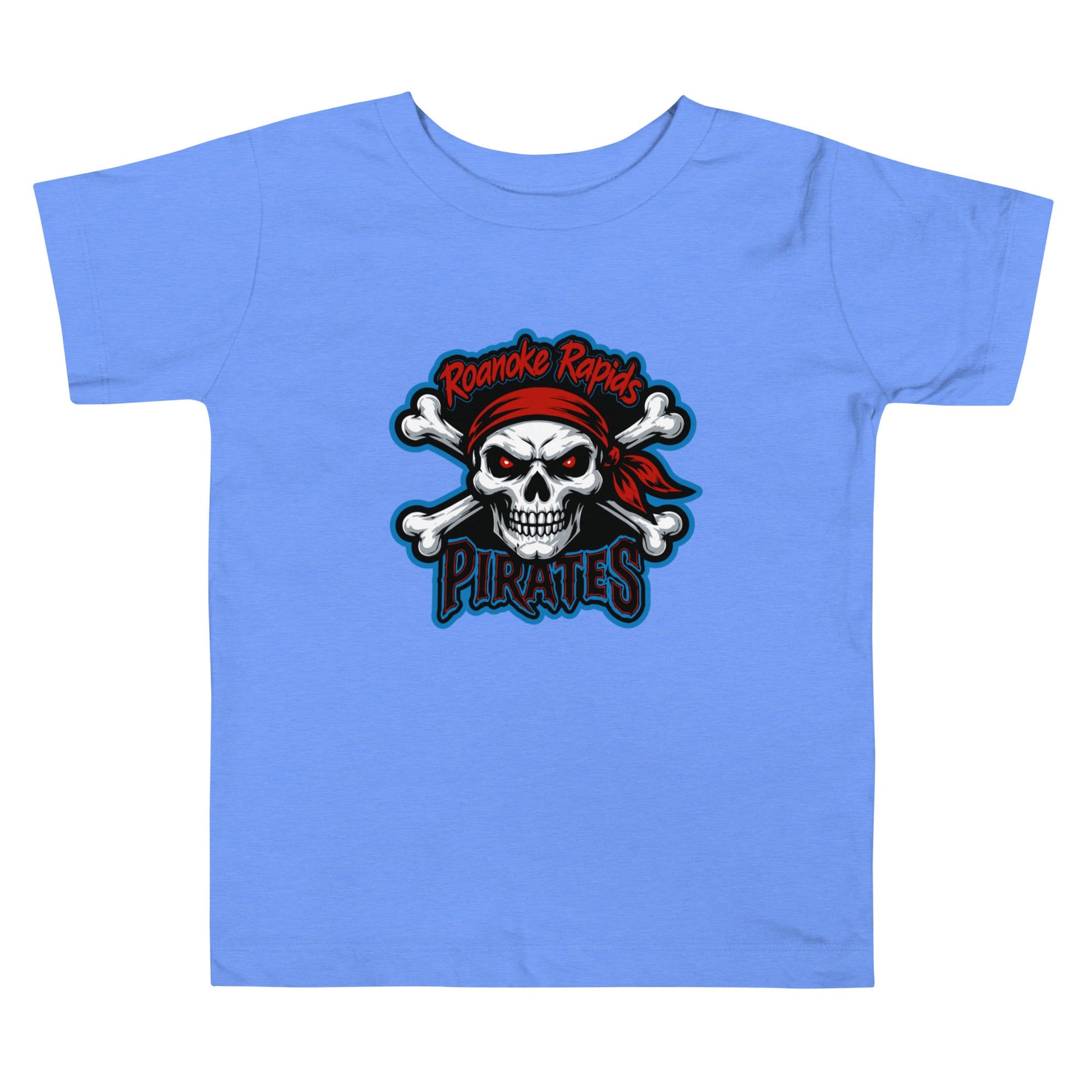 Performance | Toddler T-Shirt | Roanoke Rapids Pirates | River Raiders Logo