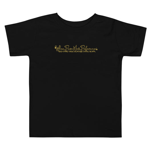 Performance | Toddler T-Shirt | Royal Dance Palace | Alt Logo