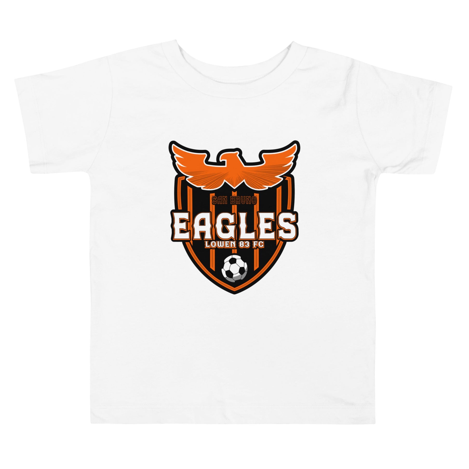 Performance | Toddler T-Shirt | San Bruno Eagles | Shield Logo