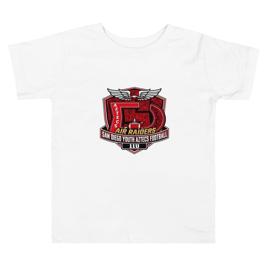 Performance | Toddler T-Shirt | San Diego Youth Aztecs Football 11u Air Raiders | Shield Logo