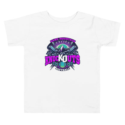 Performance | Toddler T-Shirt | Sand Mountain Knockouts | Ball & Bat Logo
