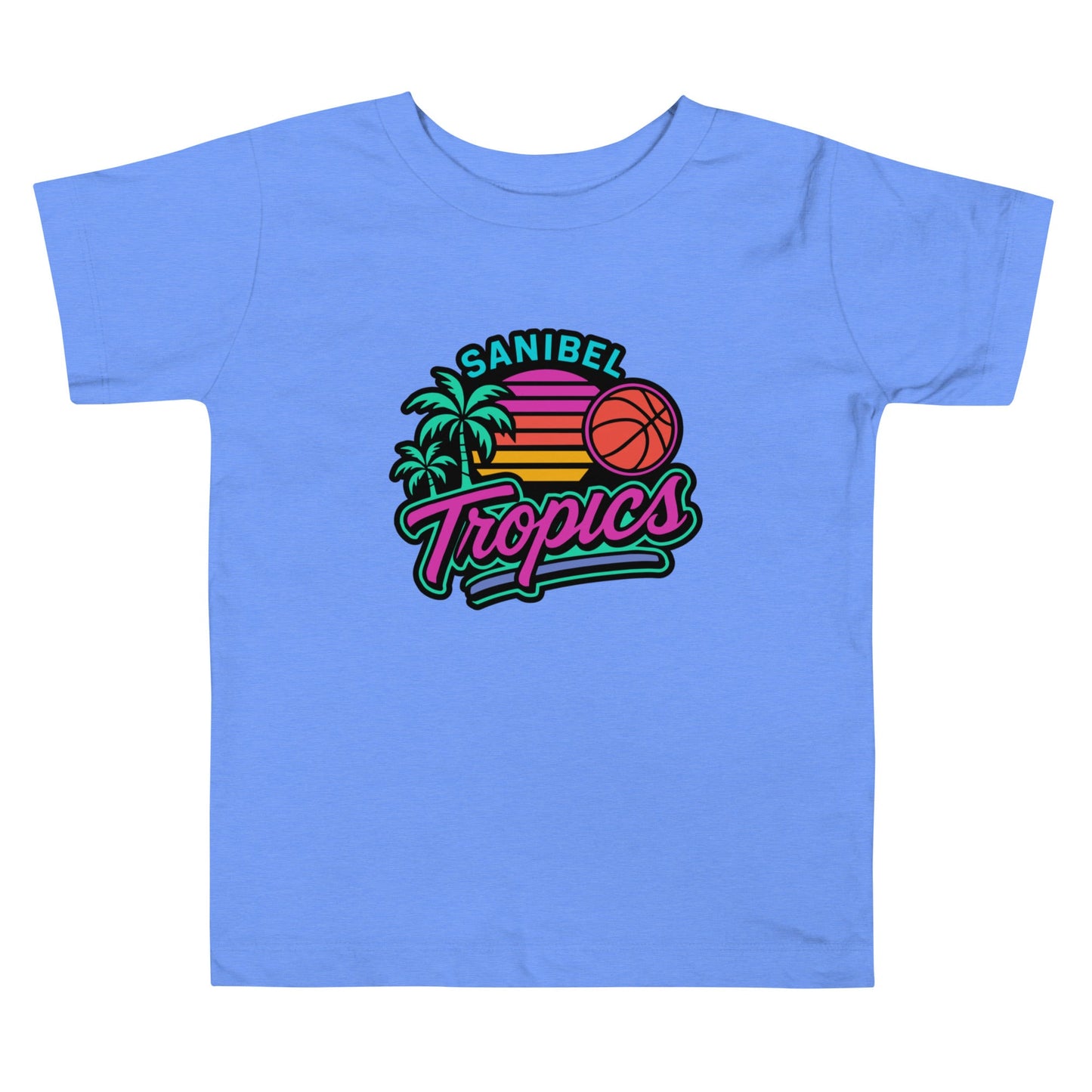 Performance | Toddler T-Shirt | Sanibel Tropics | Coastal Clash Logo