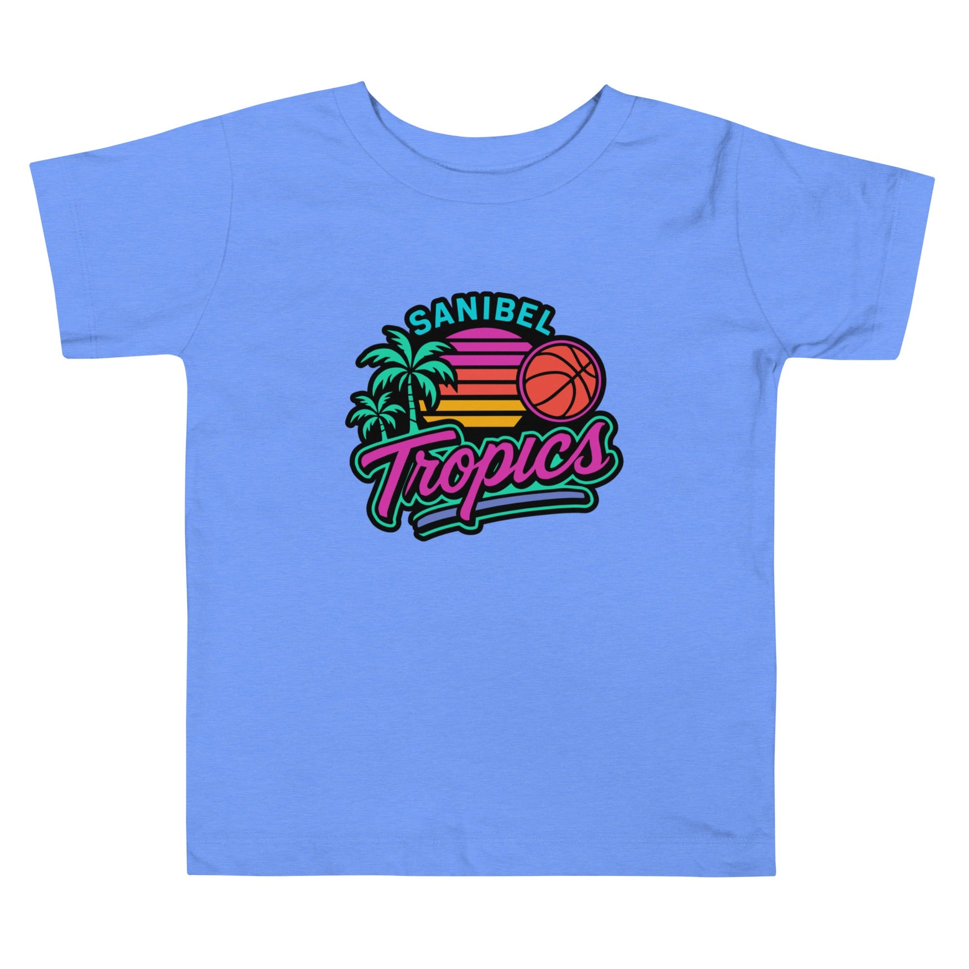 Performance | Toddler T-Shirt | Sanibel Tropics | Coastal Clash Logo