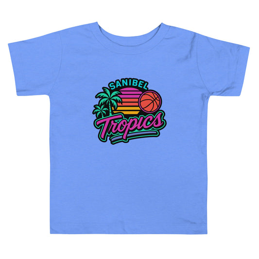 Performance | Toddler T-Shirt | Sanibel Tropics | Coastal Clash Logo
