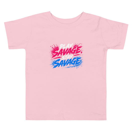 Performance | Toddler T-Shirt | Savage Softball | Play Stay Logo
