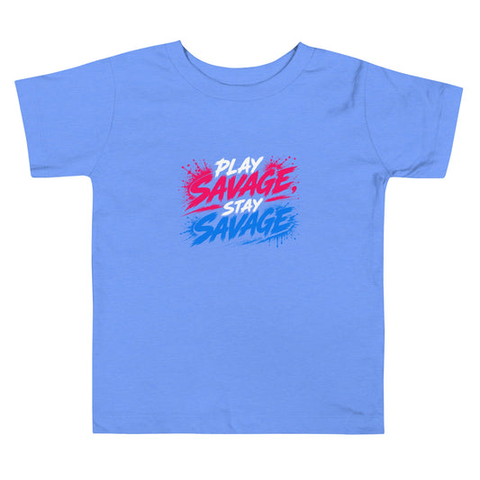 Performance | Toddler T-Shirt | Savage Softball | Play Stay Logo
