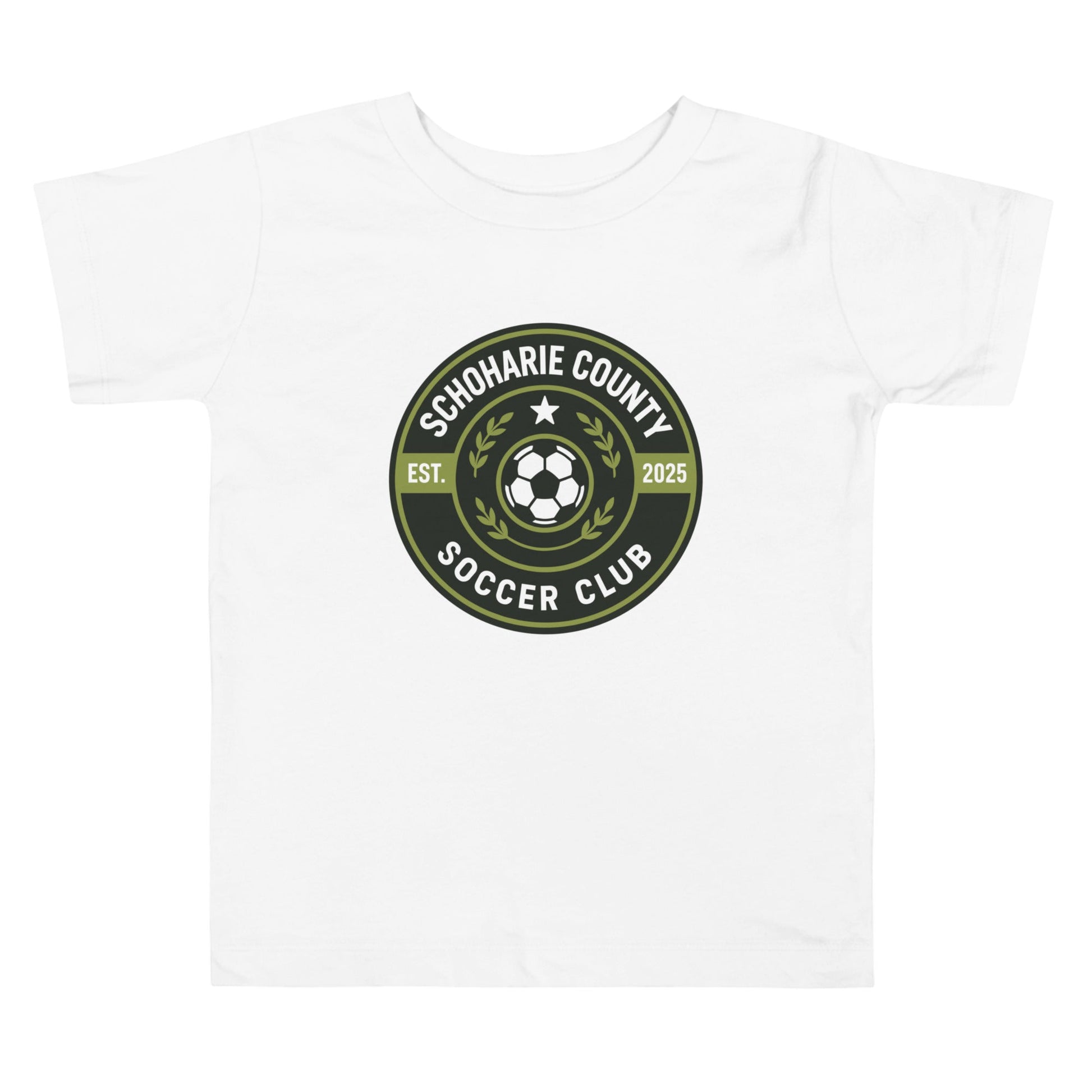 Performance | Toddler T-Shirt | Schoharie County Soccer Club | Badge Logo