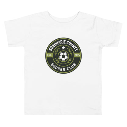Performance | Toddler T-Shirt | Schoharie County Soccer Club | Badge Logo