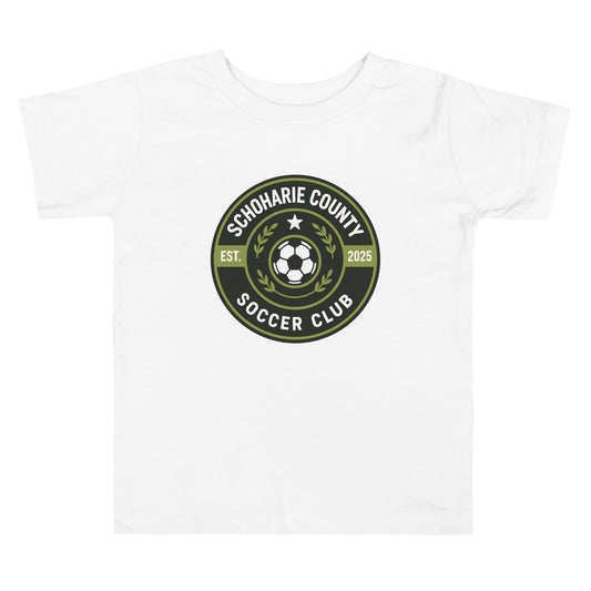 Performance | Toddler T-Shirt | Schoharie County Soccer Club | Badge Logo