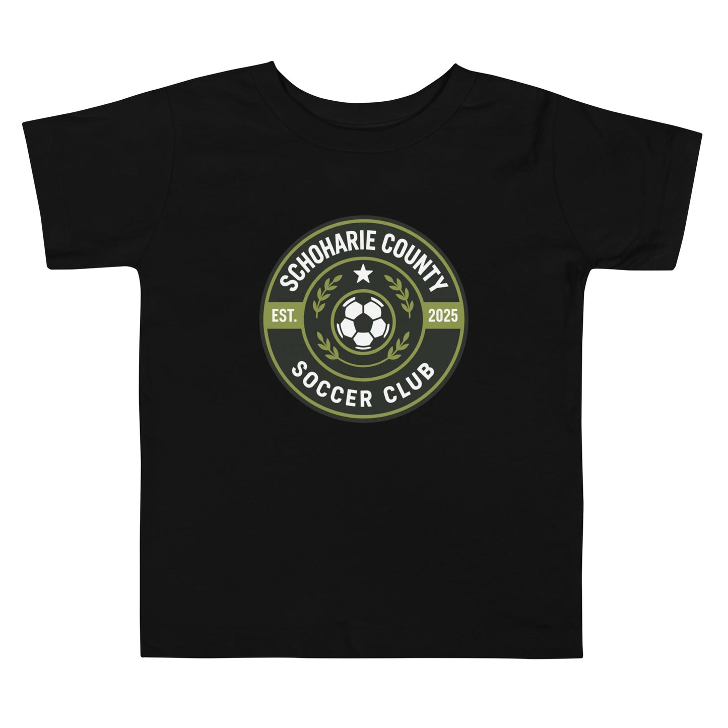 Performance | Toddler T-Shirt | Schoharie County Soccer Club | Badge Logo