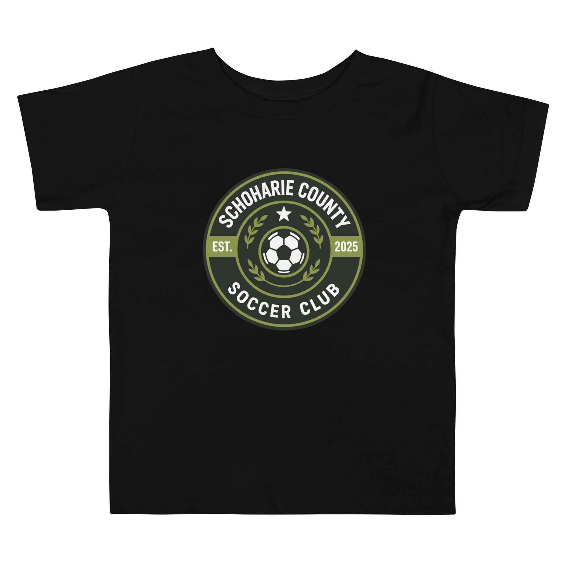 Performance | Toddler T-Shirt | Schoharie County Soccer Club | Badge Logo