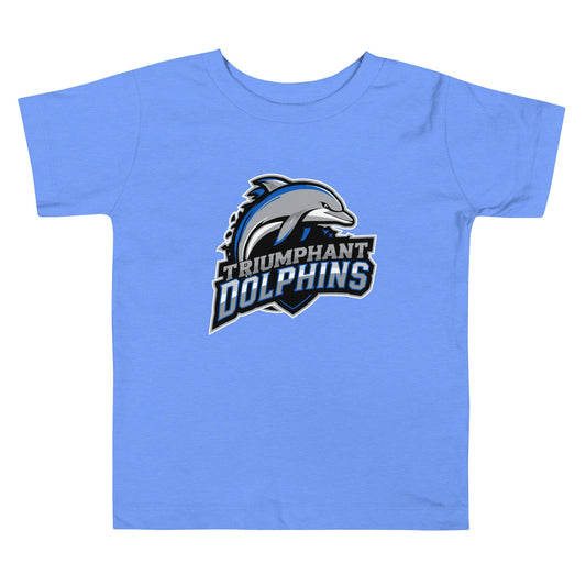 Performance | Toddler T-Shirt | SE Triumphant Dolphins | Dolphins Mascot Logo