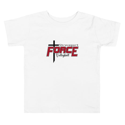 Performance | Toddler T-Shirt | Shreveport Force Volleyball | Crest Logo