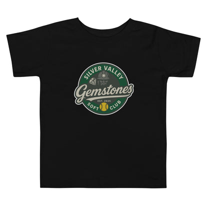 Performance | Toddler T-Shirt | Silver Valley Gemstones | Badge Logo