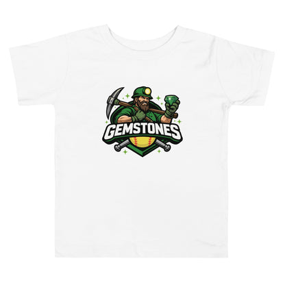 Performance | Toddler T-Shirt | Silver Valley Gemstones | Emerald Valley Logo