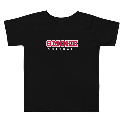 Performance | Toddler T-Shirt | Smoke 14U Softball | Modern Script Logo