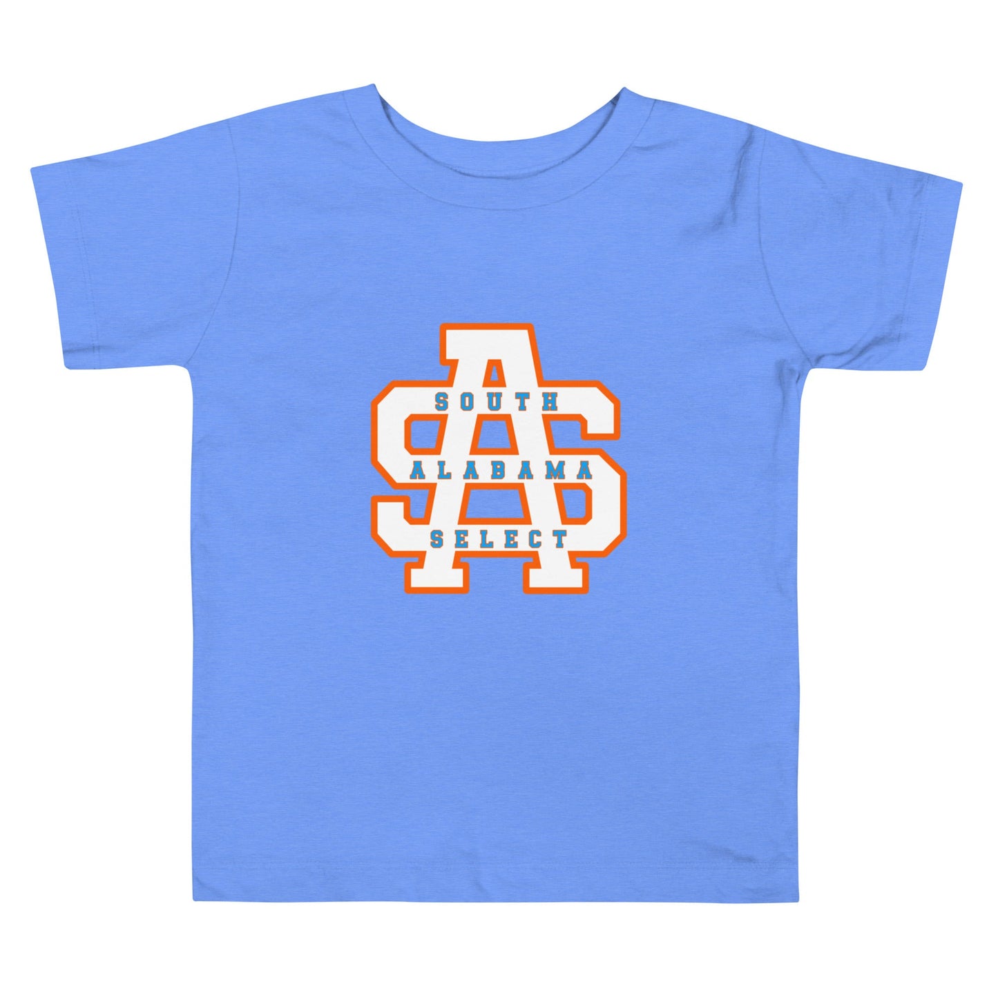 Performance | Toddler T-Shirt | South Alabama Select 8U | Letter Crest Logo
