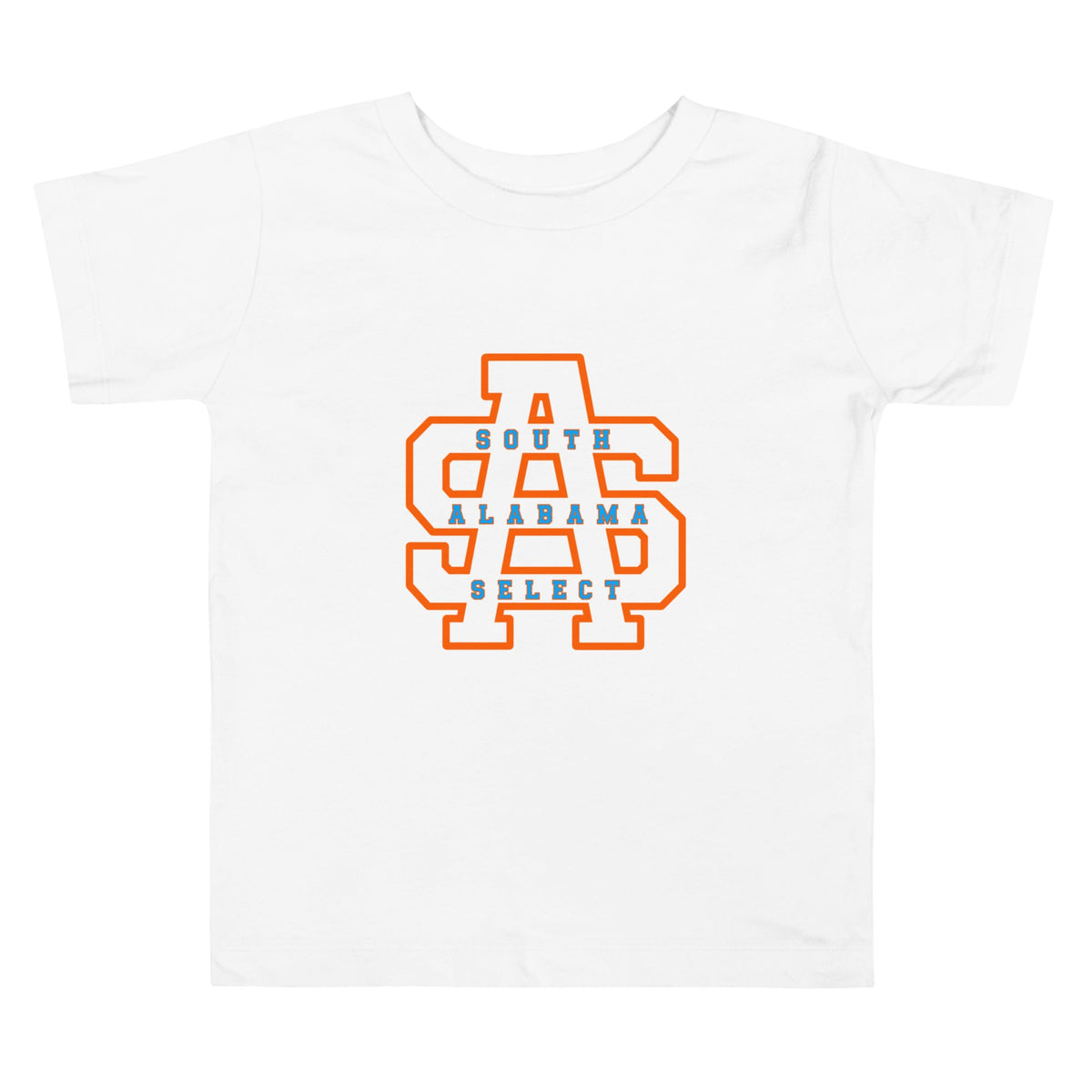 Performance | Toddler T-Shirt | South Alabama Select 8U | Letter Crest Logo