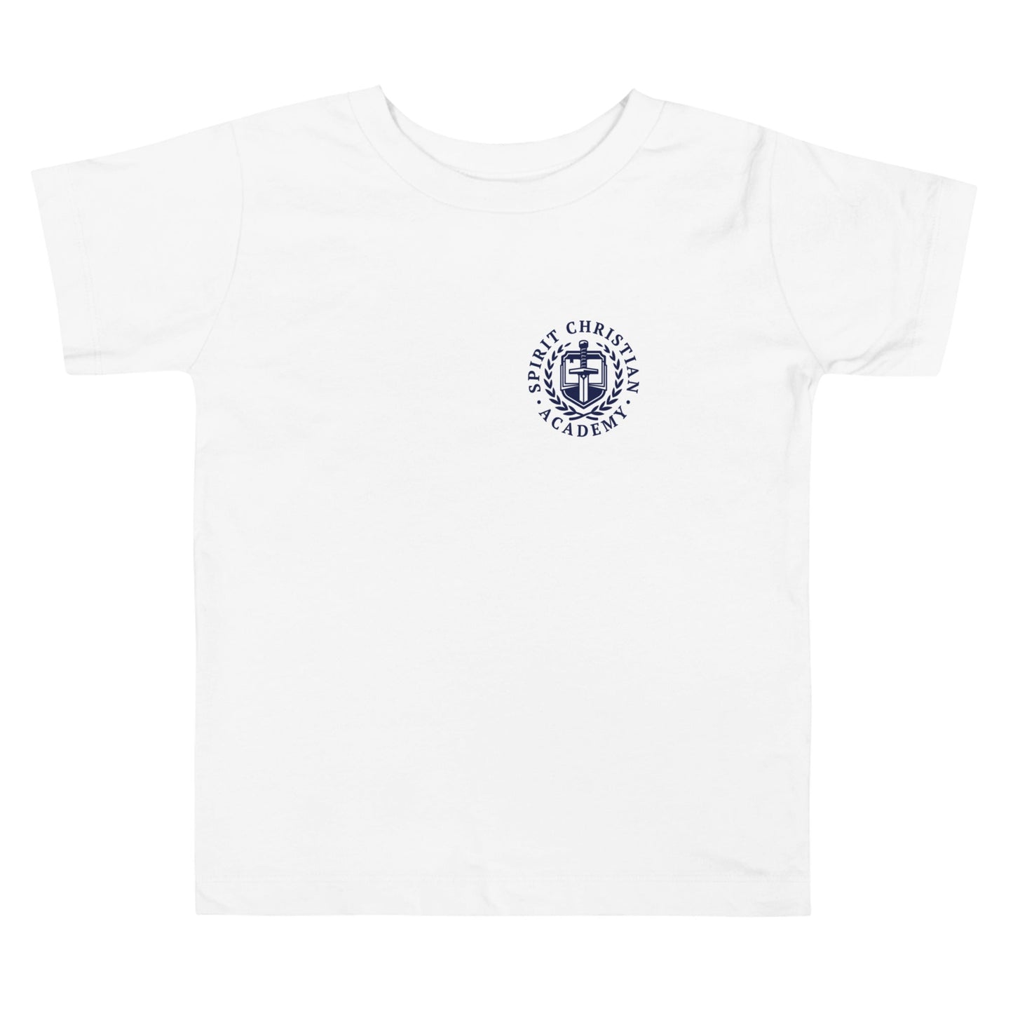 Performance | Toddler T-Shirt | Spirit Christian Academy | Navy Script Logo