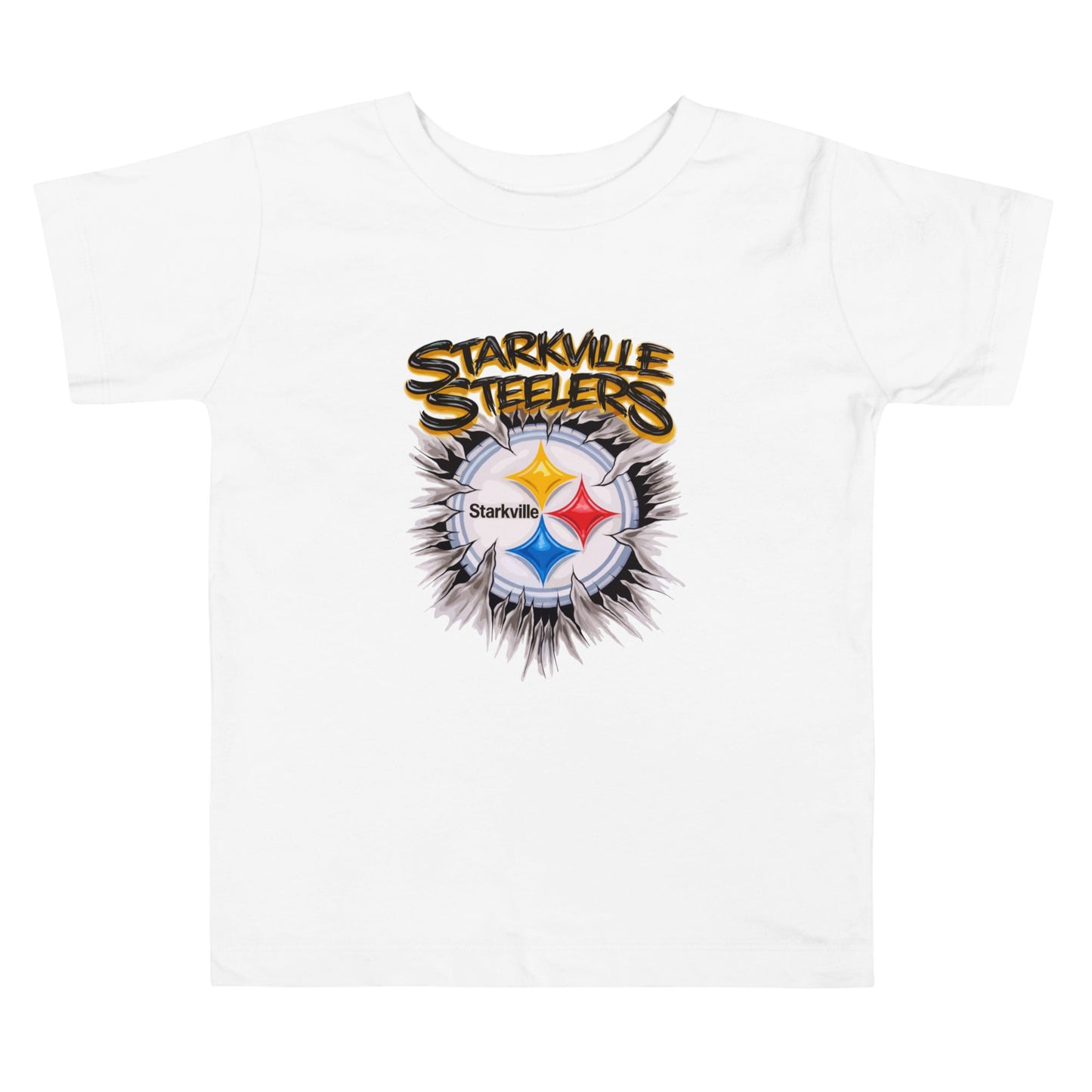 Performance | Toddler T-Shirt | Starkville Steelers | Ripped Logo