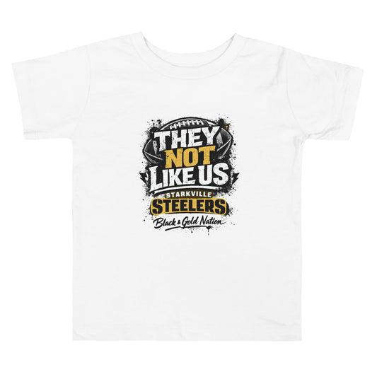 Performance | Toddler T-Shirt | Starkville Steelers | They Not Like Us Logo