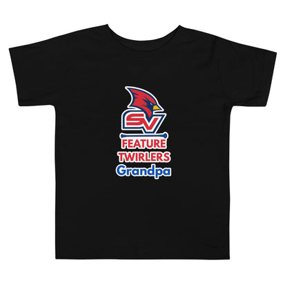 Performance | Toddler T-Shirt | SVSU Feature twirlers | Grandpa Logo